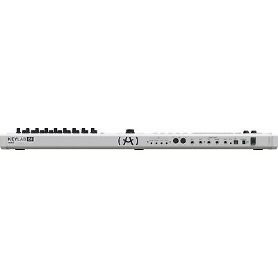Arturia KeyLab MkII 61 Keyboard Controller - White - Fresh Stock Dated December 2025