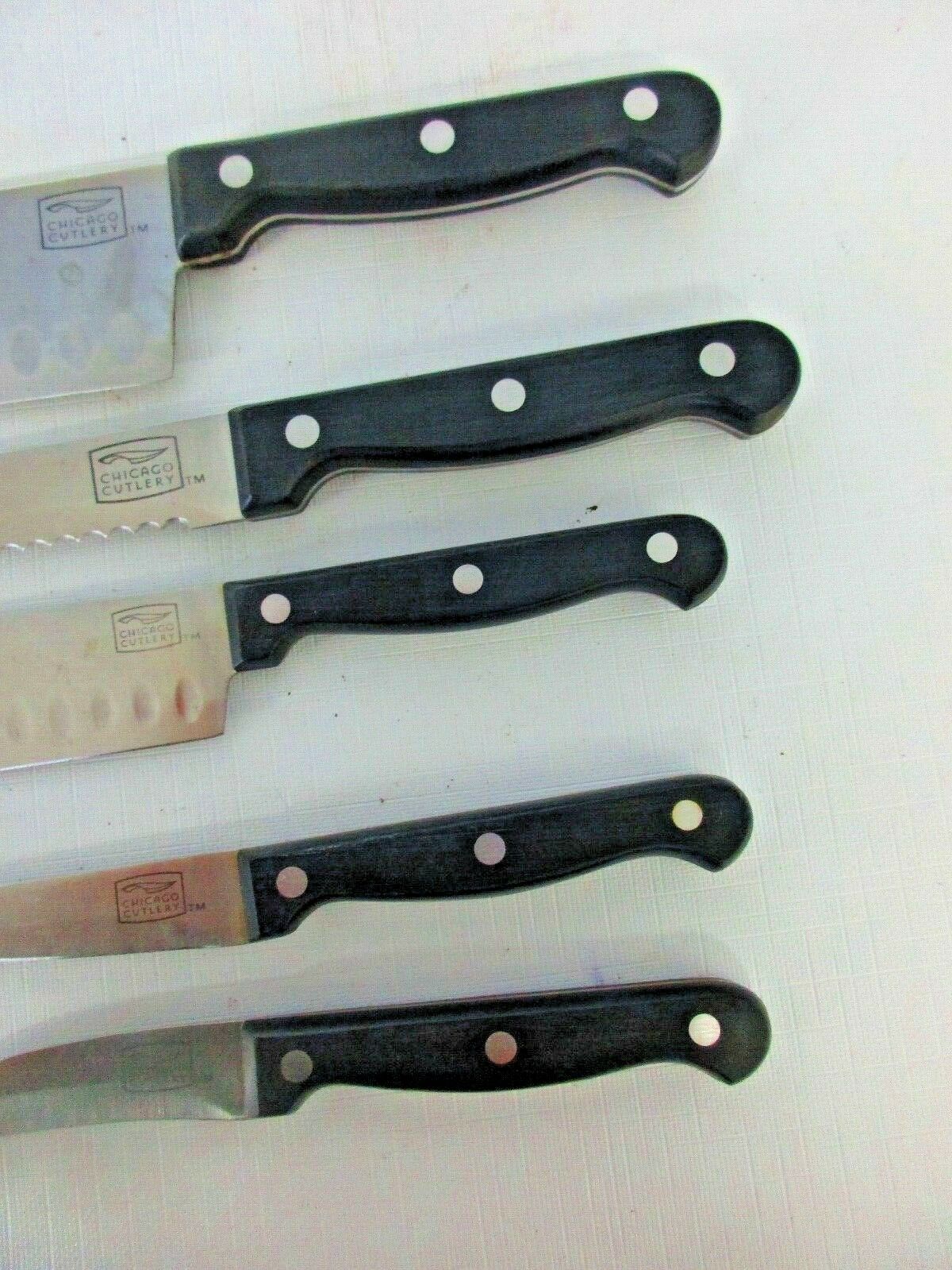 5 Chicago kitchen knives - Fresh Stock Dated January 2026