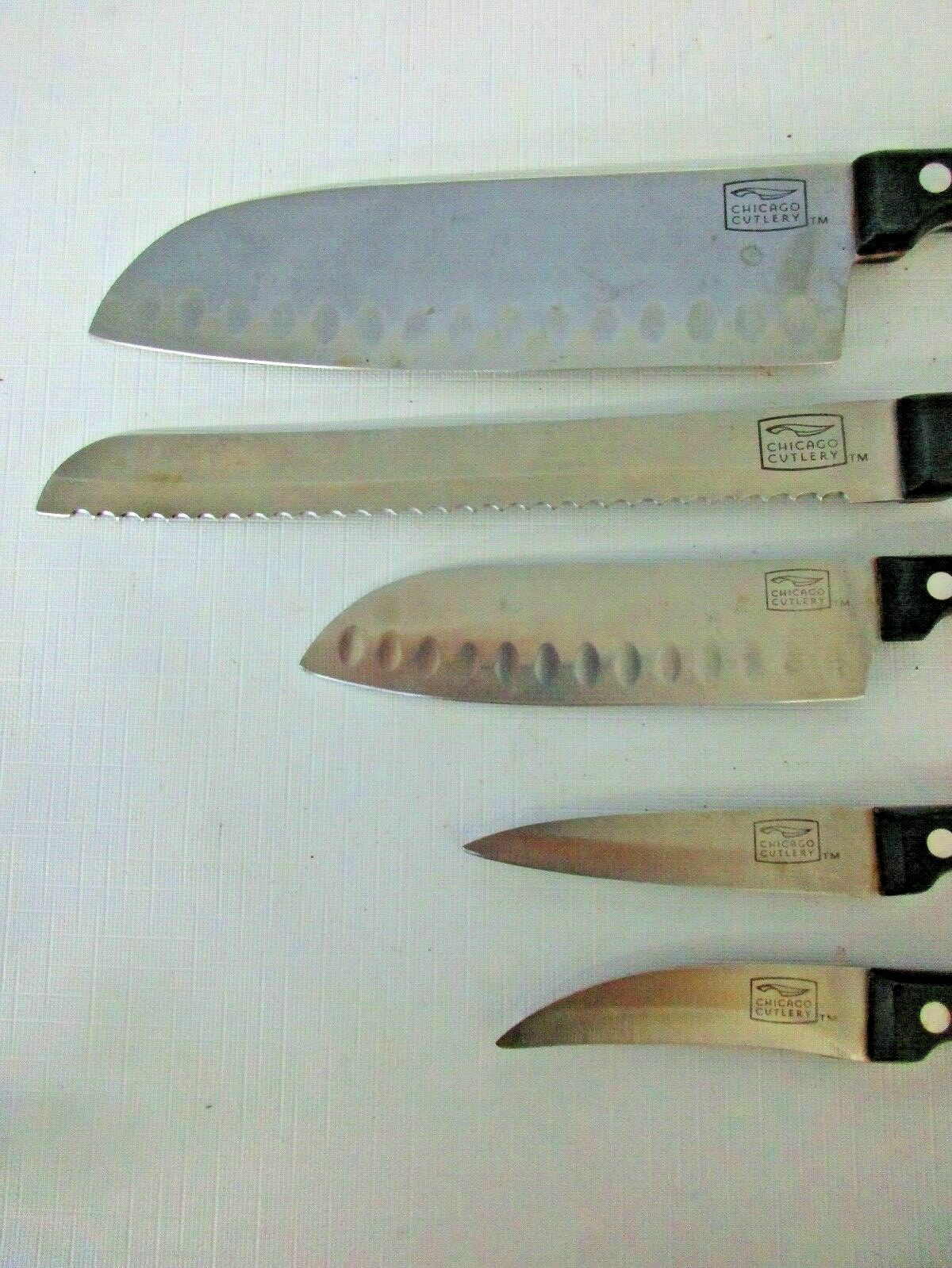 5 Chicago kitchen knives - Fresh Stock Dated January 2026