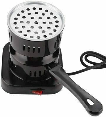 Electric Black Multi-purpose Hot Plate Stove Burner with Removable Handle - Fresh Stock Dated February 2026