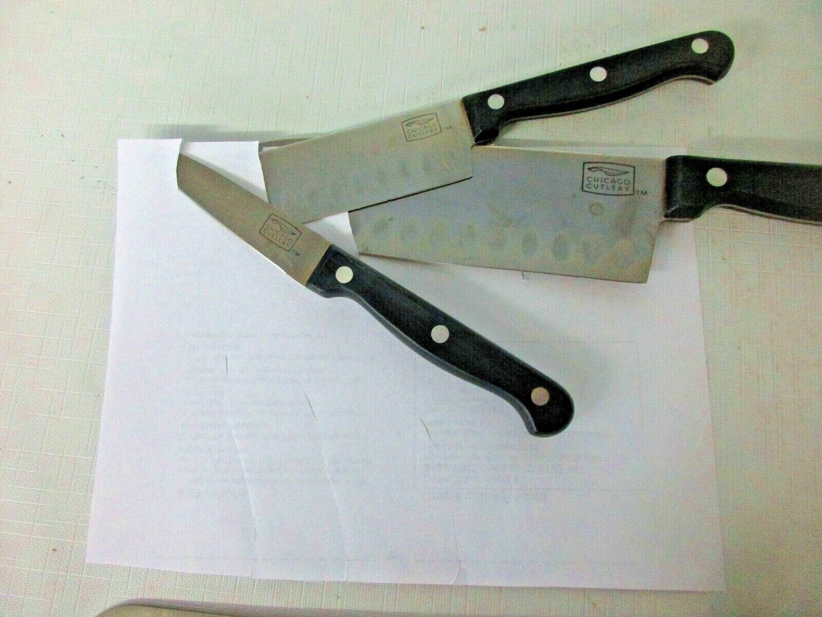 5 Chicago kitchen knives - Fresh Stock Dated January 2026