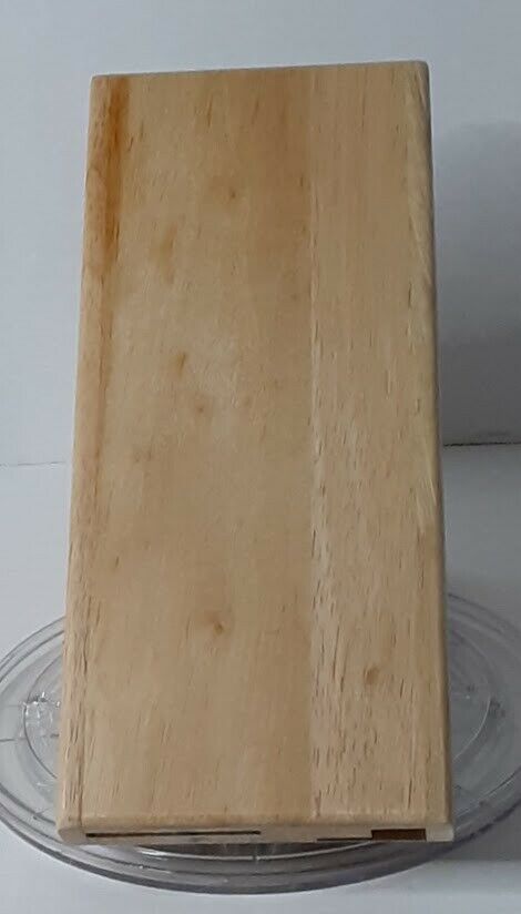 JA HENCKELS INTERNATIONAL 20 SLOT WOODEN KNIFE BLOCK LRG BLOCK ONLY ~PRE-OWNED~ - Fresh Stock Dated January 2026