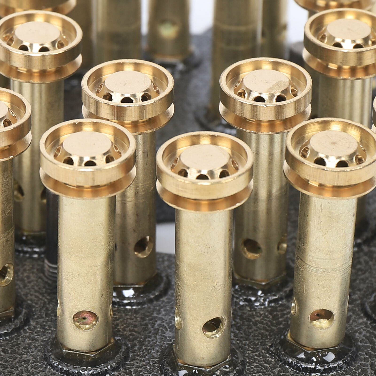 24-Hole High Pressure Cast Iron Gas Wok Burner Cooker Stove For Outdoor Durable - Fresh Stock Dated February 2026