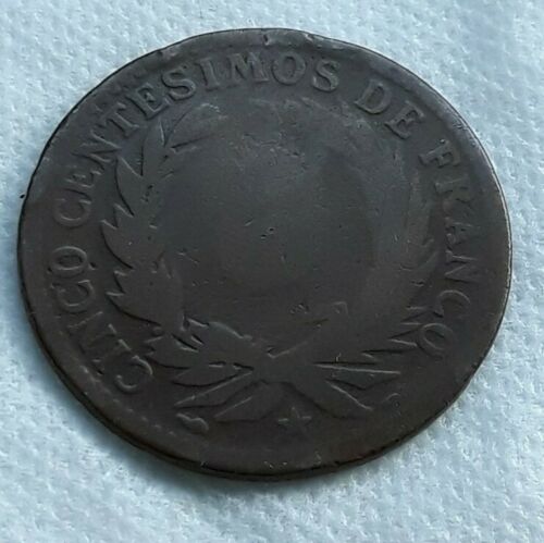 5 Centimos 1891 Dominican Repúblic - Fresh Stock Dated December 2025