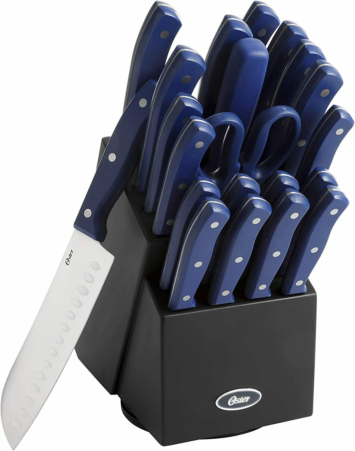Knife Set, 22-Piece Kitchen Knife Set with Block Wooden German Stainless Steel - Fresh Stock Dated January 2026