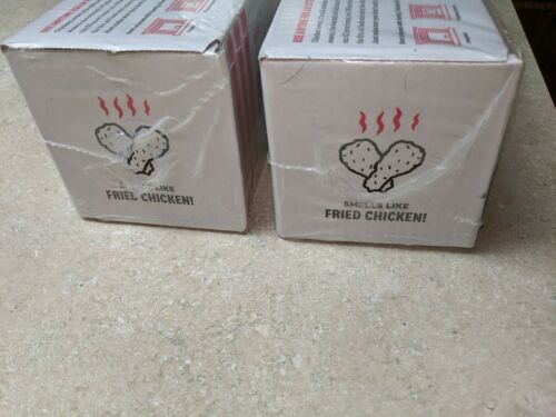 KFC® Limited-Edition 11 Herbs & Spices Firelog by Enviro-Log®  SET OF 2 LOT - Fresh Stock Dated December 2025