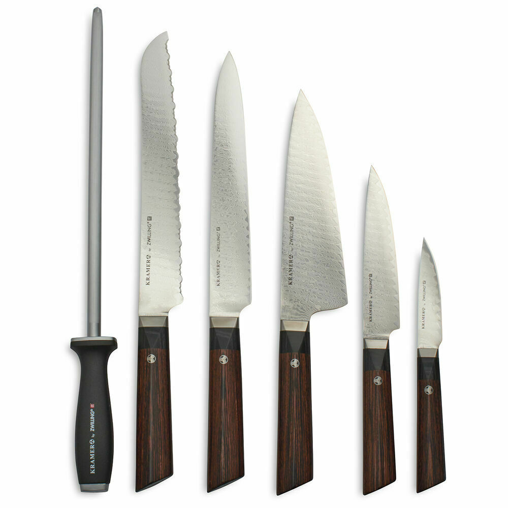 ZWILLING KRAMER MEIJI 7 PC KNIFE BLOCK SET BROWN 38270-000 NEW IN BOX - Fresh Stock Dated January 2026