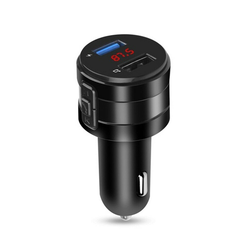 Fm Transmitter Bluetooth 4.2 Wireless Car Usb Charger Handsfree Kit Mp3 Player - Fresh Stock Dated December 2025