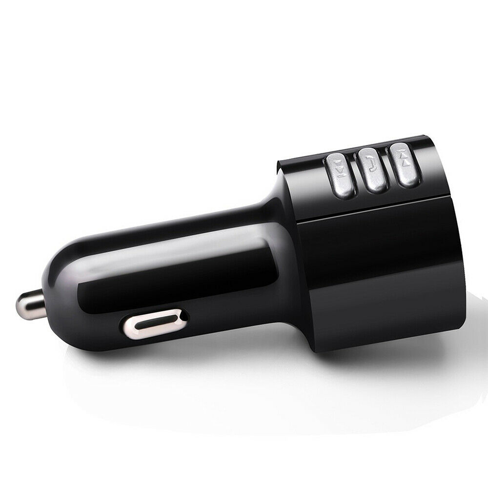 Fm Transmitter Bluetooth 4.2 Wireless Car Usb Charger Handsfree Kit Mp3 Player - Fresh Stock Dated December 2025