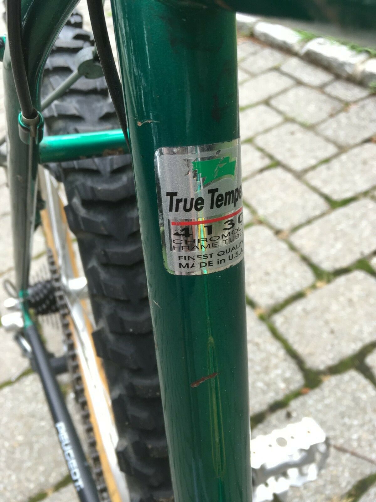 Peugeot vintage mens green racing bike mans mountain Dune racing bicycle - Fresh Stock Dated December 2025