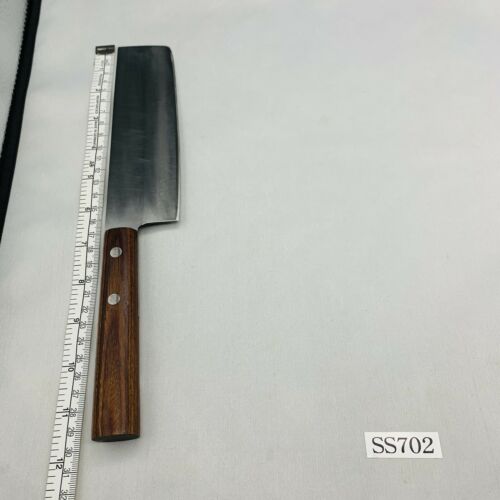 <Sharpened> Japanese Chef's Kitchen Knife 東金明 Nakiri 165/295 From Japan SS702 - Fresh Stock Dated January 2026