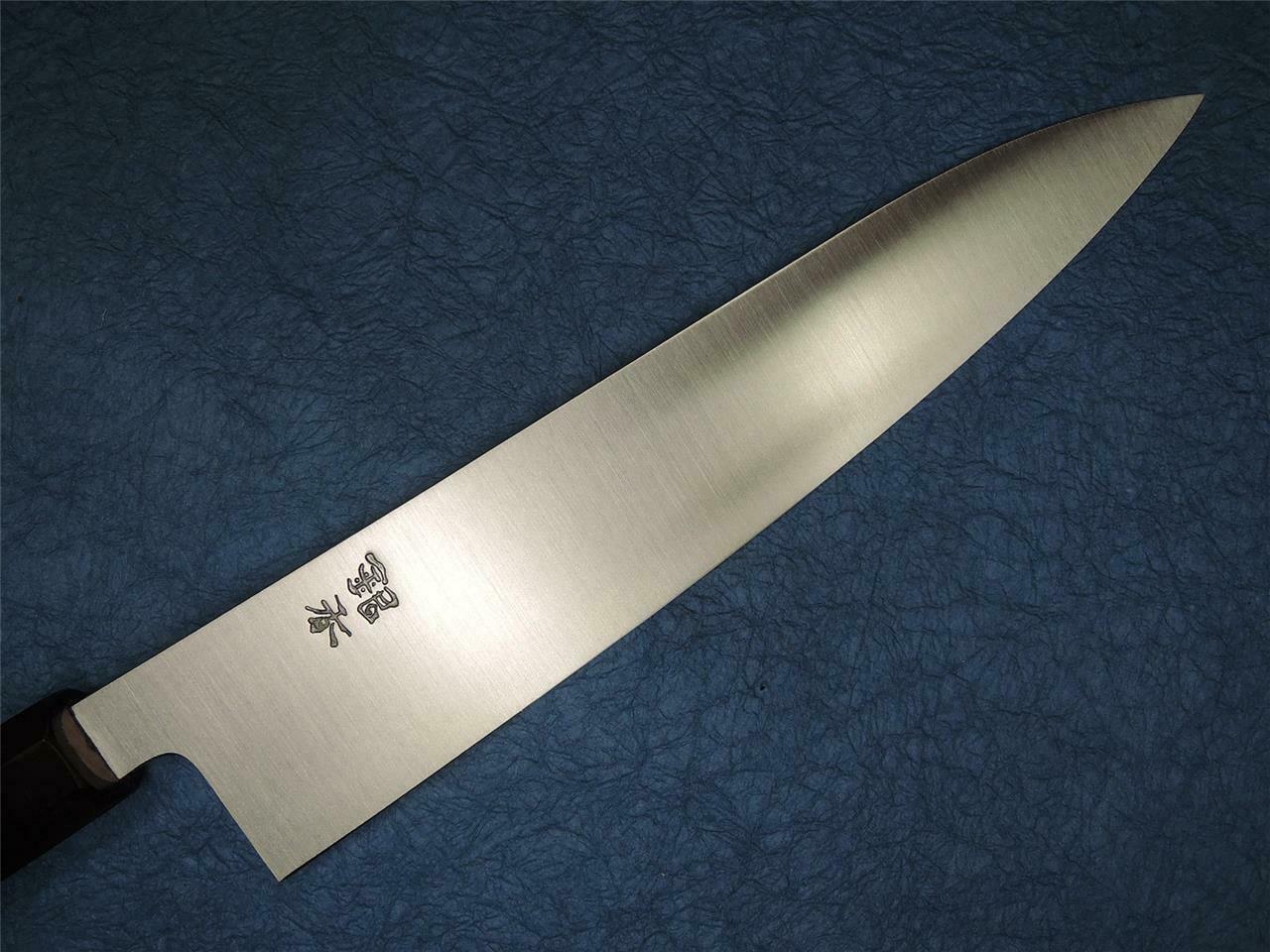 Ashi Hamono Ginga White Steel Wa-Gyuto Knife 240mm Extra Thin - Fresh Stock Dated February 2026