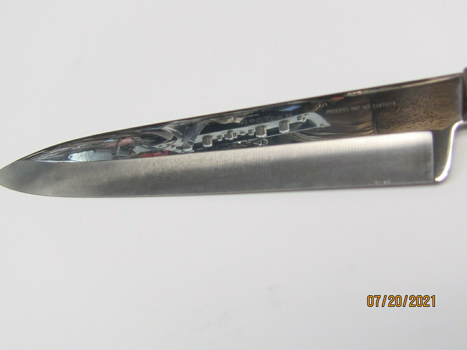 CUTCO NO. 25 CHEF'S KNIFE, EXCELLENT CONDITION, BROWN HANDLE - Fresh Stock Dated January 2026