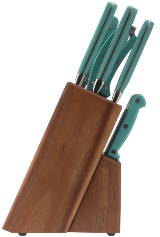 Cutlery Set The Pioneer Woman Cowboy Rustic Stainless 14-Piece Kitchen Knife New - Fresh Stock Dated January 2026