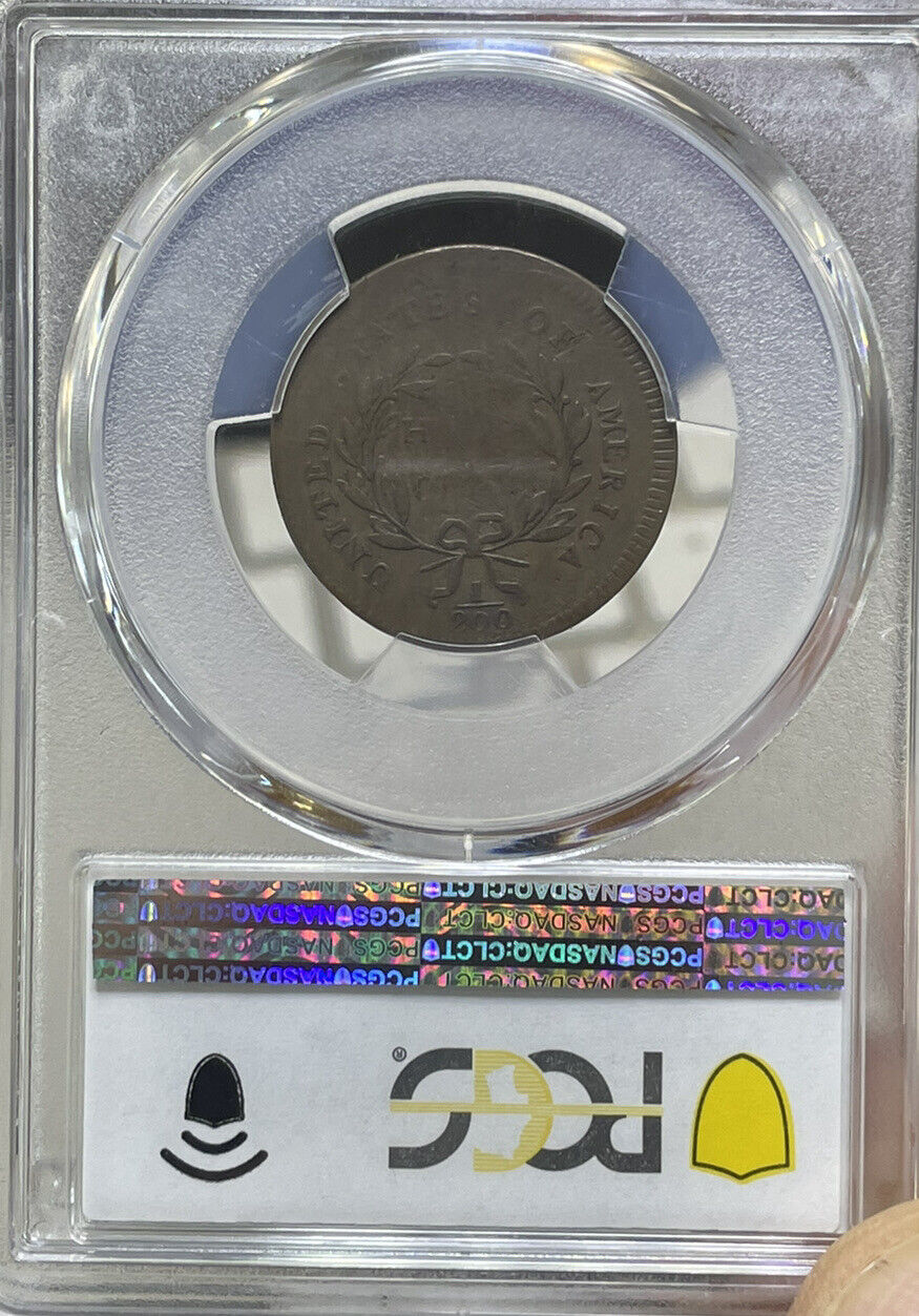 1795 C-4 R-3 PCGS VG 10 Punctuated Date Liberty Cap Half Cent Coin 1/2c - Fresh Stock Dated December 2025