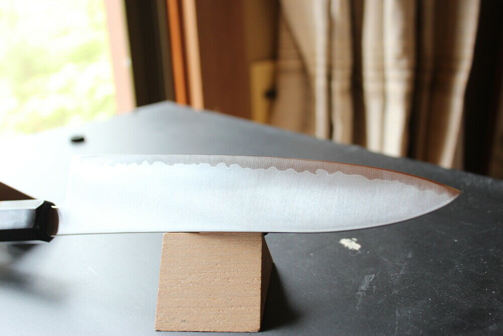 Kanjou ZDP-189 core powder steel chef knife Red Handle 210 mm 8.2 in - Fresh Stock Dated February 2026