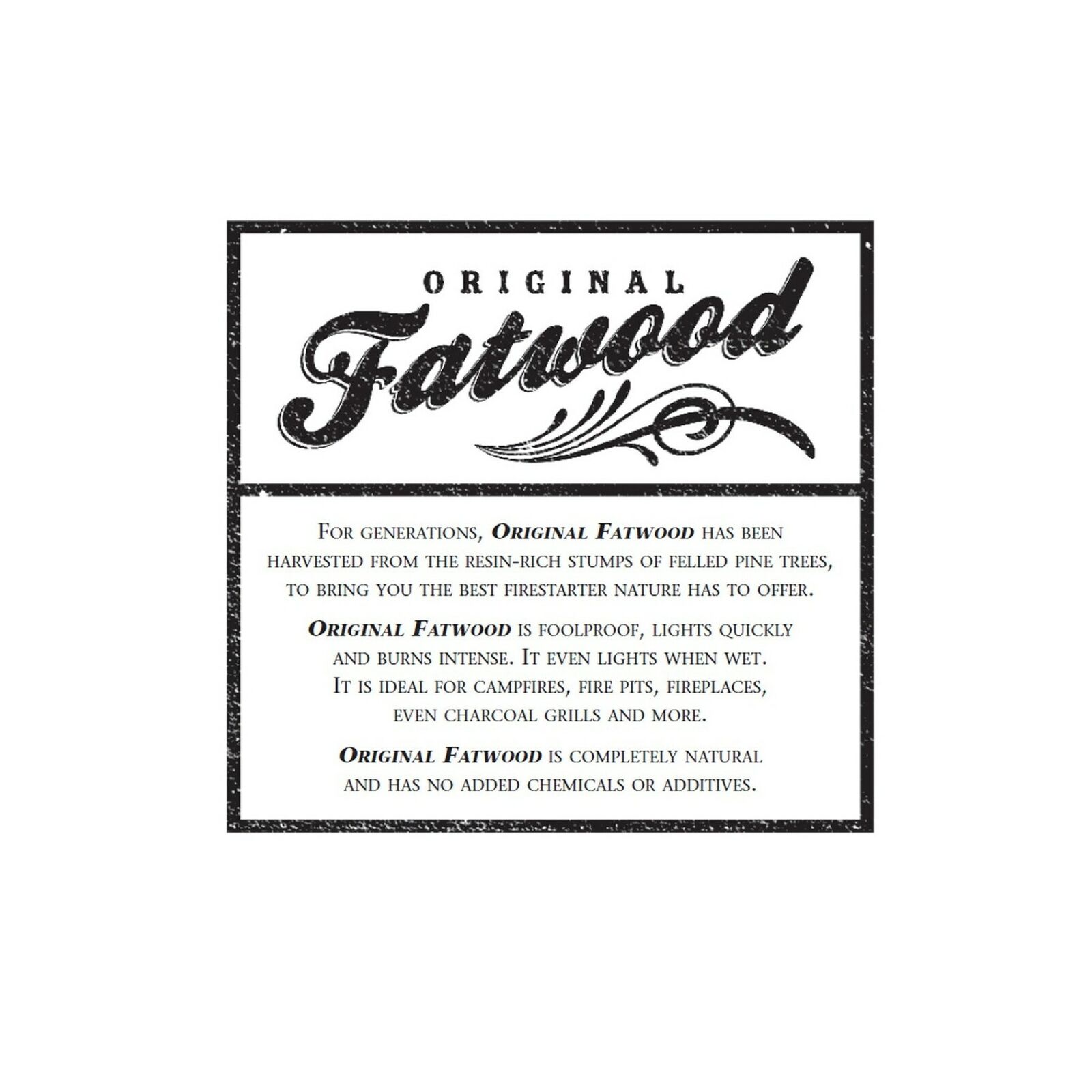 Earth Worth Fatwood Firestarter 25 lb Bundles 100% Natural Durable Fool-Proof - Fresh Stock Dated January 2026