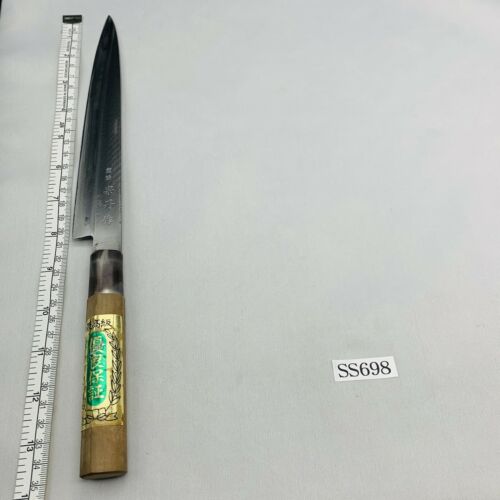Left Handed <Sharpened> Japanese Chef's Kitchen Knife 宗丹 Sashimi 205/345 SS698 - Fresh Stock Dated January 2026