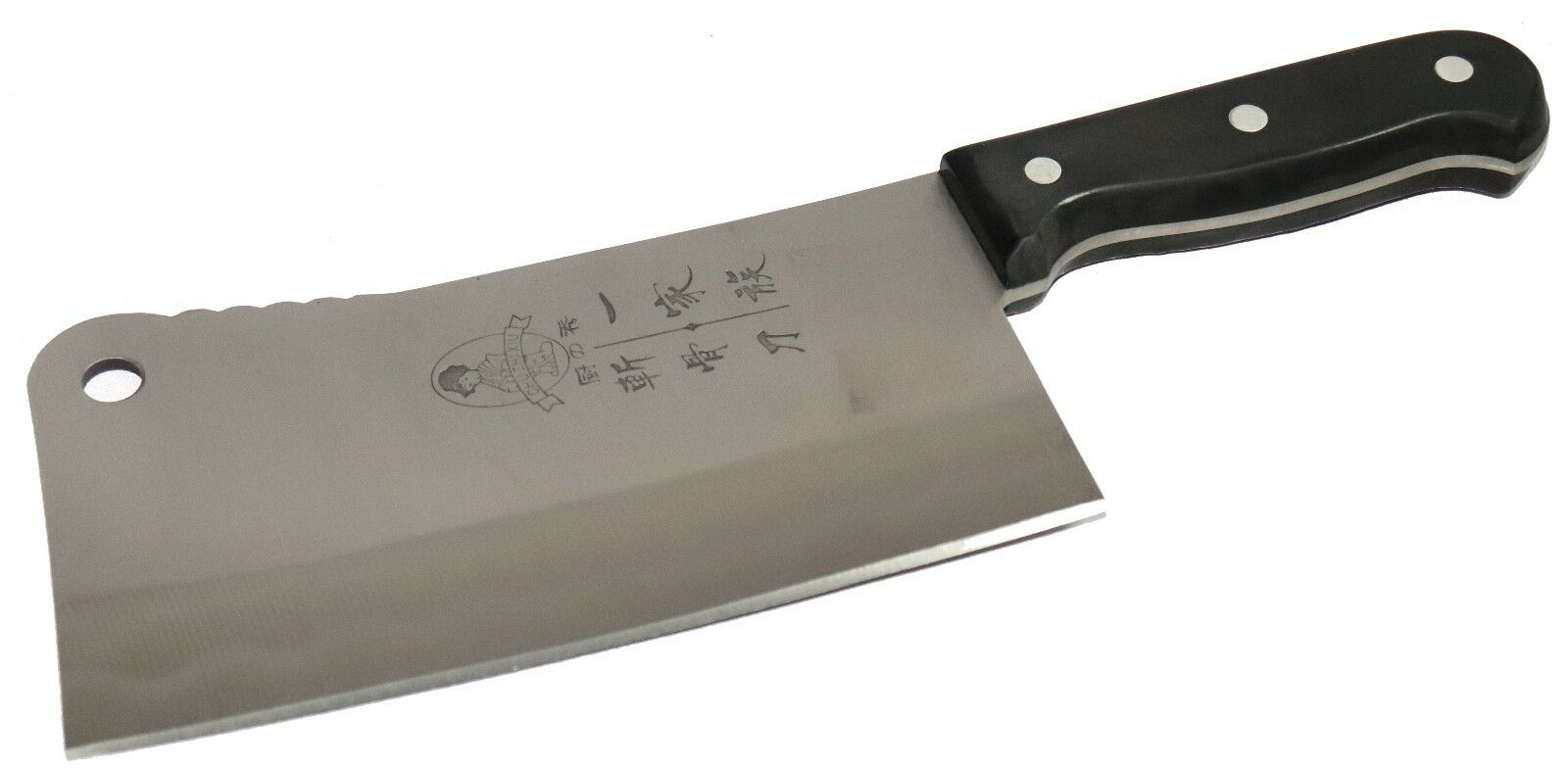 Heavy Duty Stainless Steel Full Tang Bone Knife Meat Cleaver FKF015 - Fresh Stock Dated January 2026