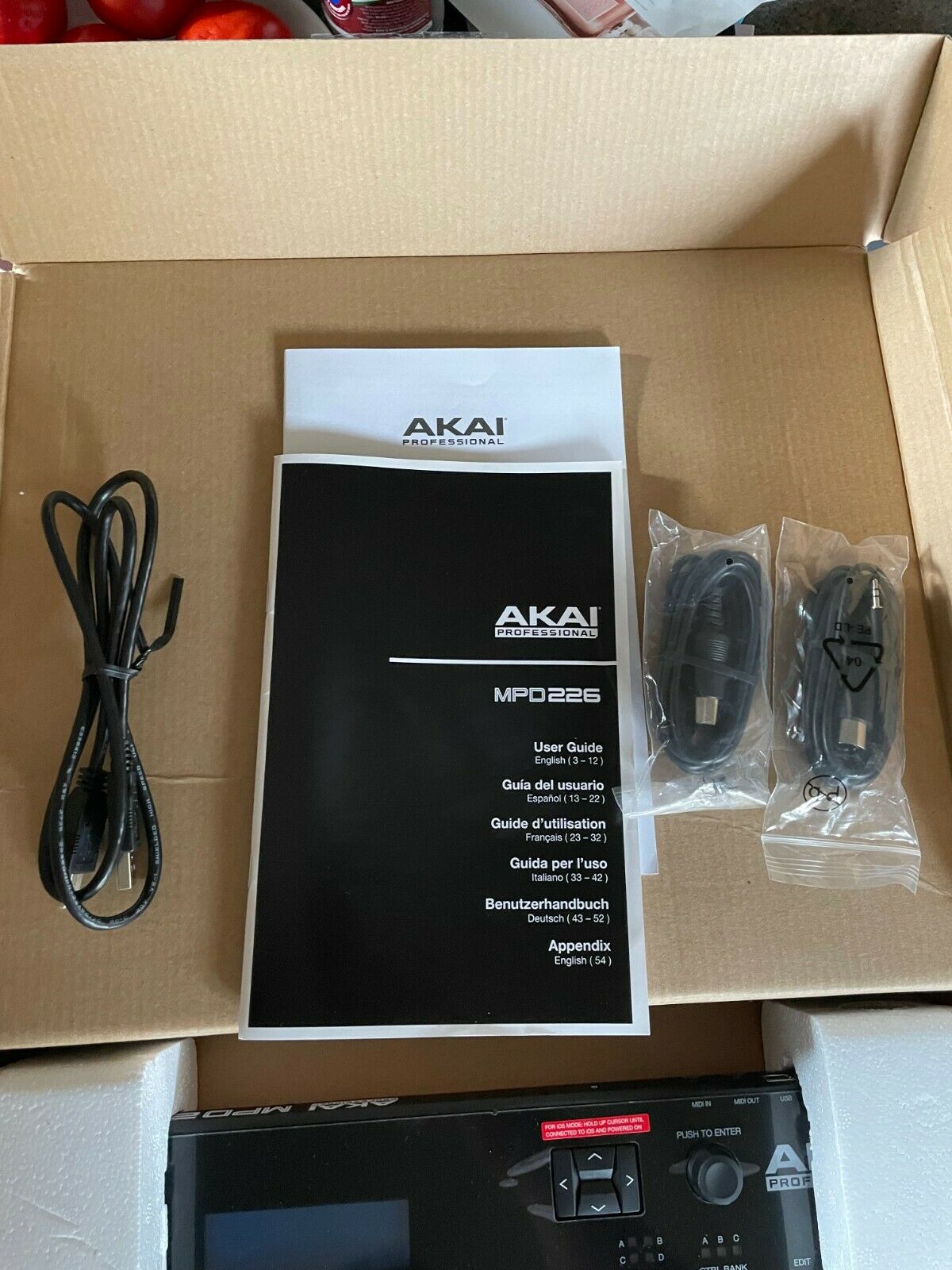 Akai Professional MPD226 16-Pad USB/MIDI Pad Controller - Fresh Stock Dated December 2025