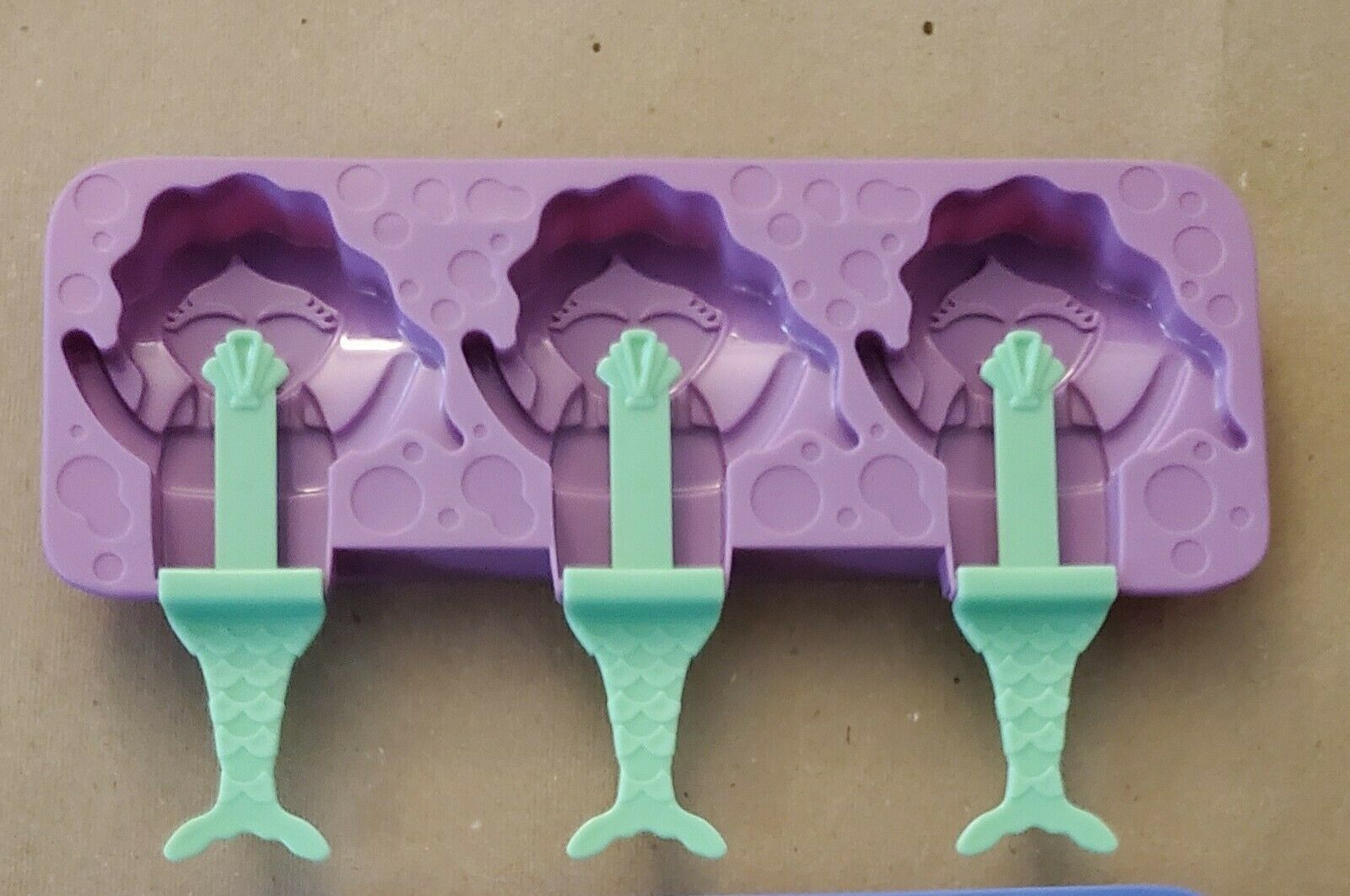New Cool Gear Make Your Own Ice Pops Popsicle Mold Seahorse & Mermaid Set Summer - Fresh Stock Dated February 2026