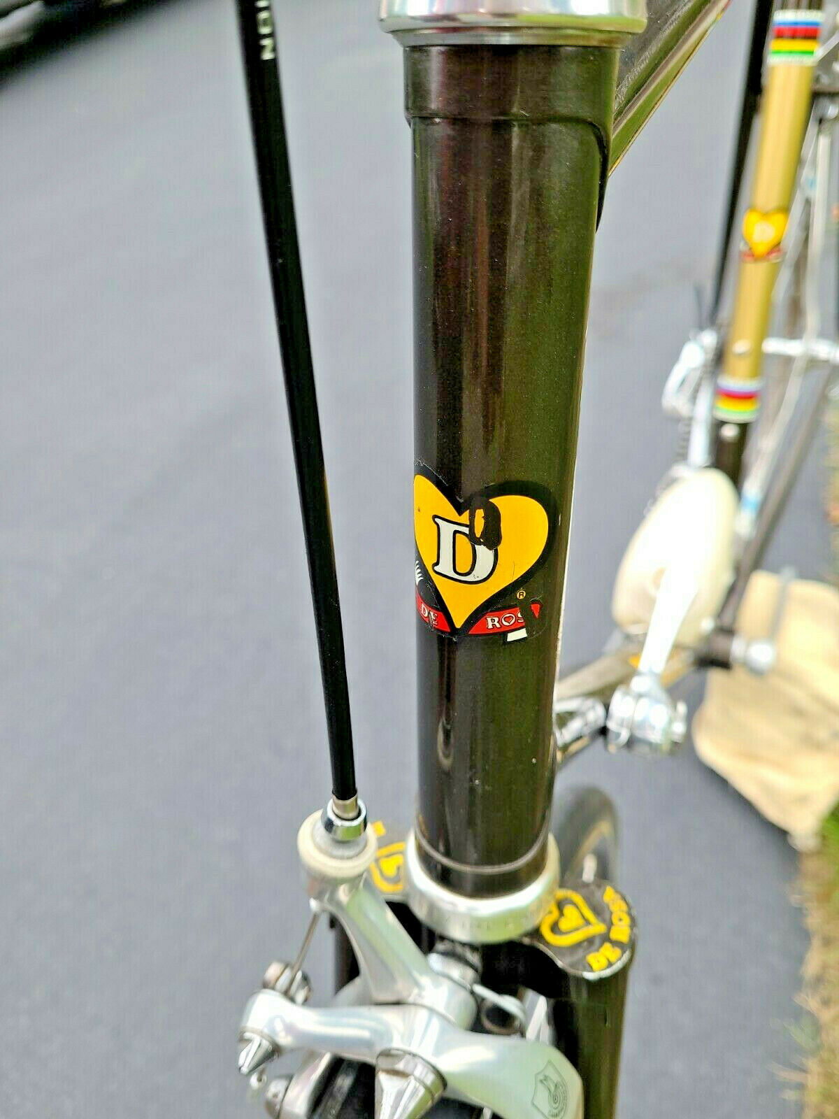 Vtg De‌ ‌Rosa‌ ‌Road‌ ‌Bike / 61cm / Campy parts / Columbus tubing - Fresh Stock Dated December 2025