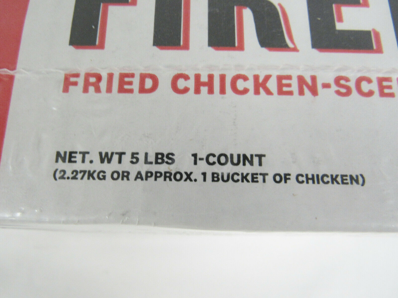 KFC Enviro-Log Fire Log 11 Herbs And Spices Kentucky Fried Chicken New - Fresh Stock Dated December 2025