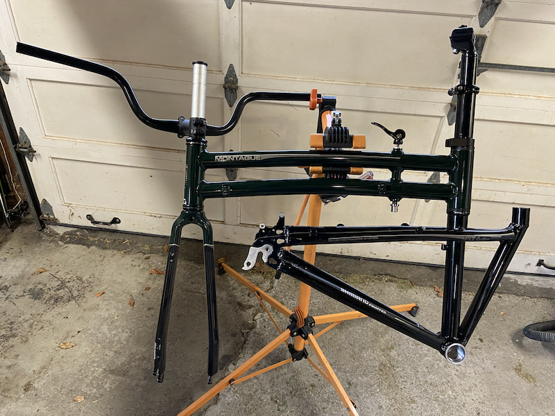 Montague Fit folding bicycle frame - Fresh Stock Dated December 2025