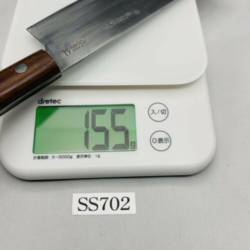 <Sharpened> Japanese Chef's Kitchen Knife 東金明 Nakiri 165/295 From Japan SS702 - Fresh Stock Dated January 2026