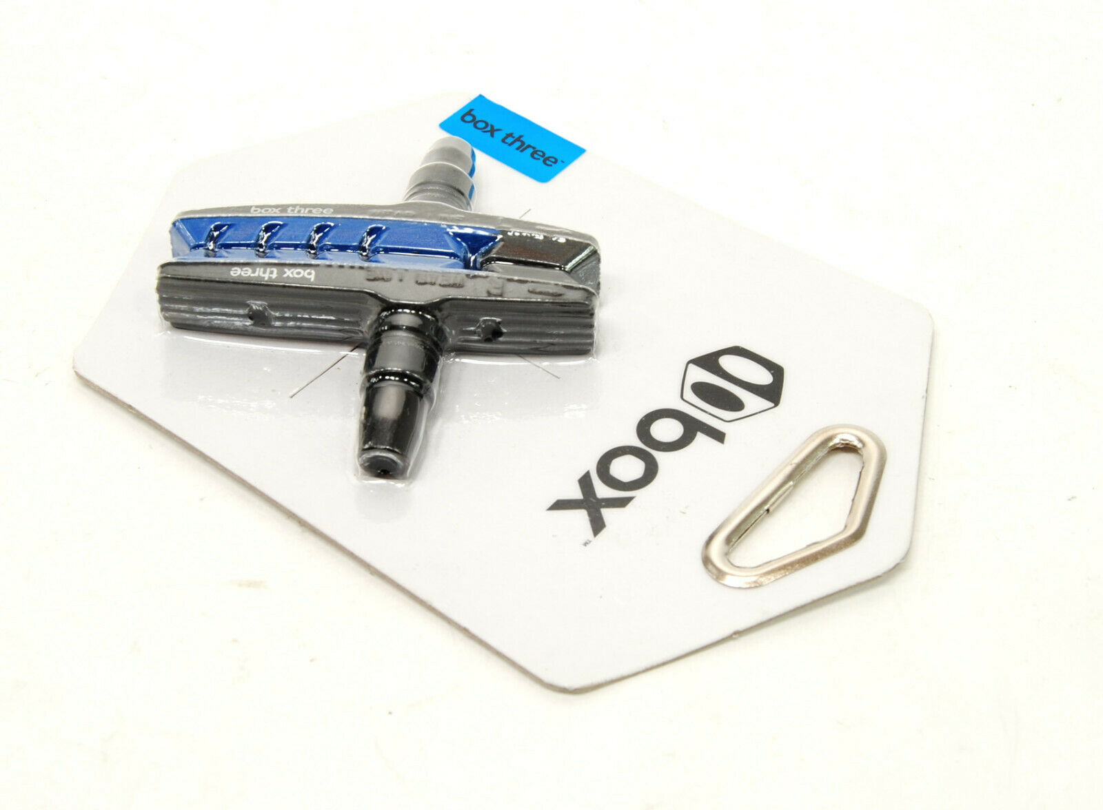 Box Three Air Flow BMX Bike Brake Pads Blue 70mm - Fresh Stock Dated December 2025