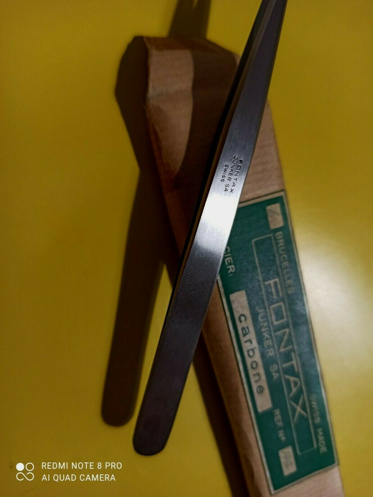 Original Tweezers  FONTAX JUNKERS  swiss  no.14G New ,1pcs. - Fresh Stock Dated December 2025