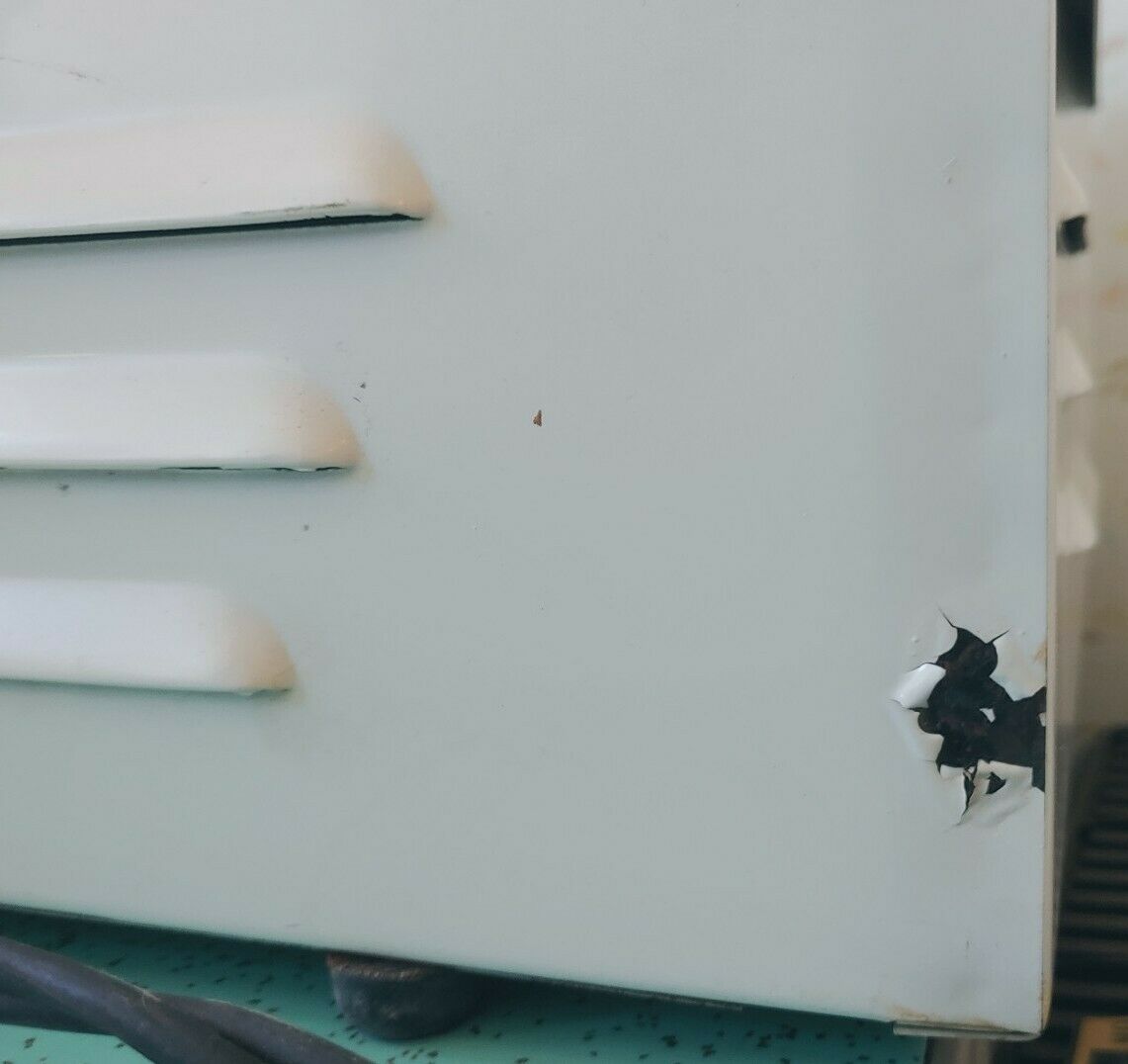 Vintage Rare Unique Portable Electric Dual 2 Burner Hot Plate White and Chrome - Fresh Stock Dated February 2026