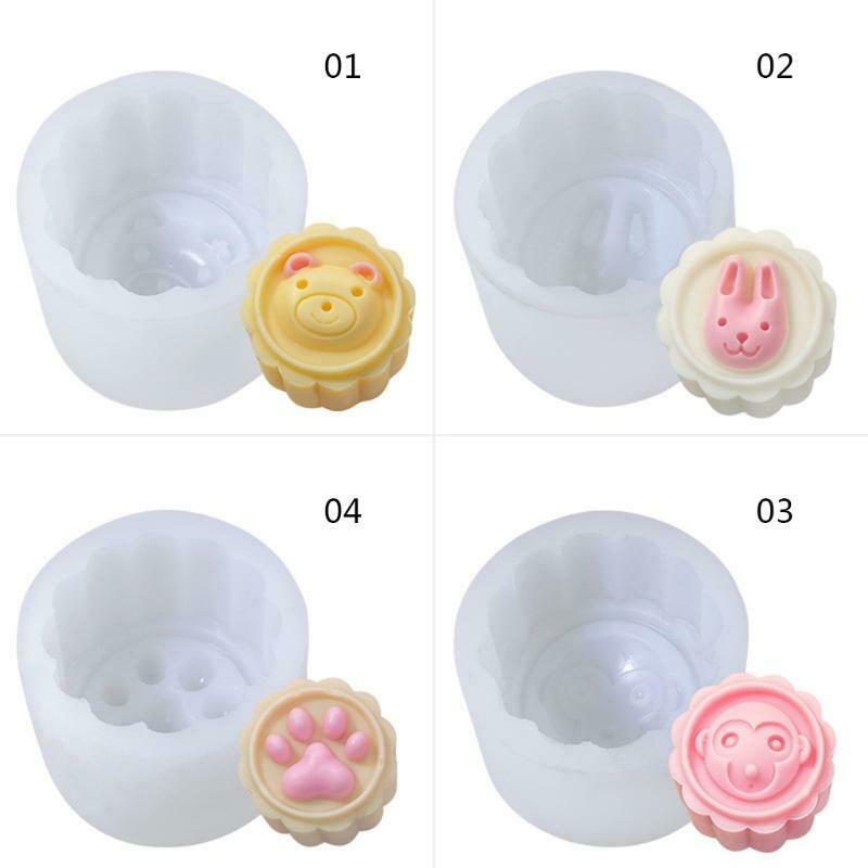 Ice Cream Silicone Mooncake Mold DIY Family Convenience Store Animal Shaped Mold - Fresh Stock Dated January 2026