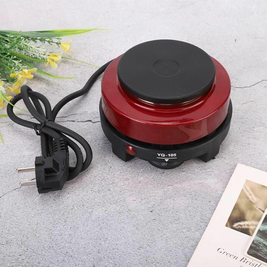 Electric Mini Stove Hot Plate Multifunction Cooking Coffee Heater Cup Warmer - Fresh Stock Dated February 2026