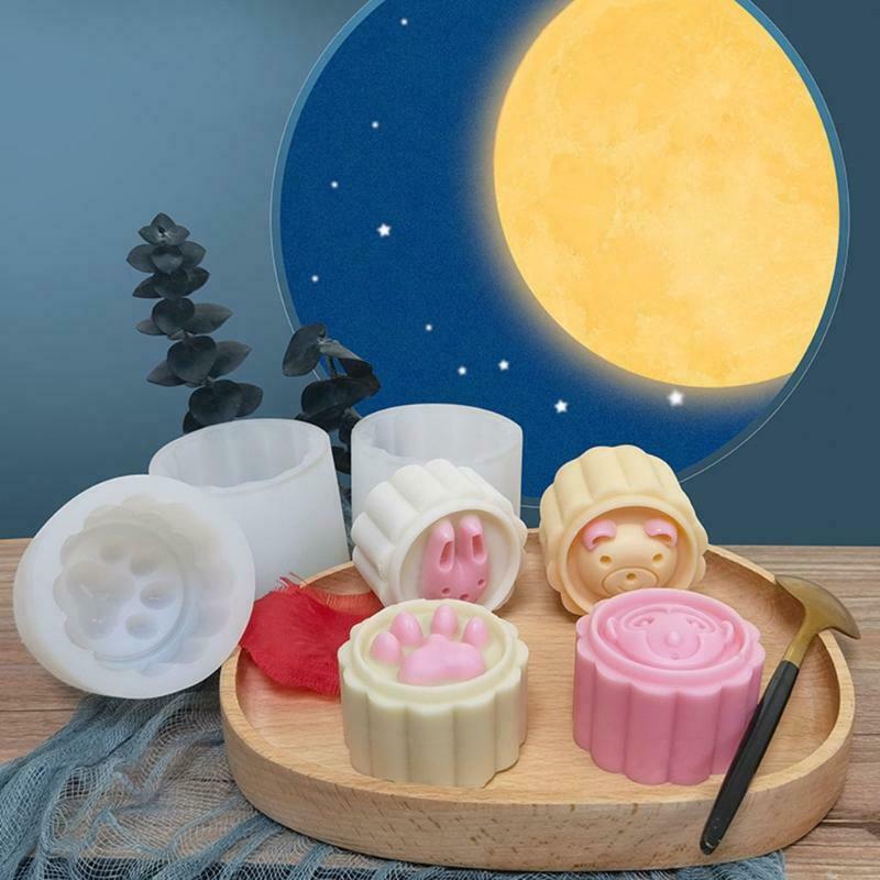 Ice Cream Silicone Mooncake Mold DIY Family Convenience Store Animal Shaped Mold - Fresh Stock Dated January 2026