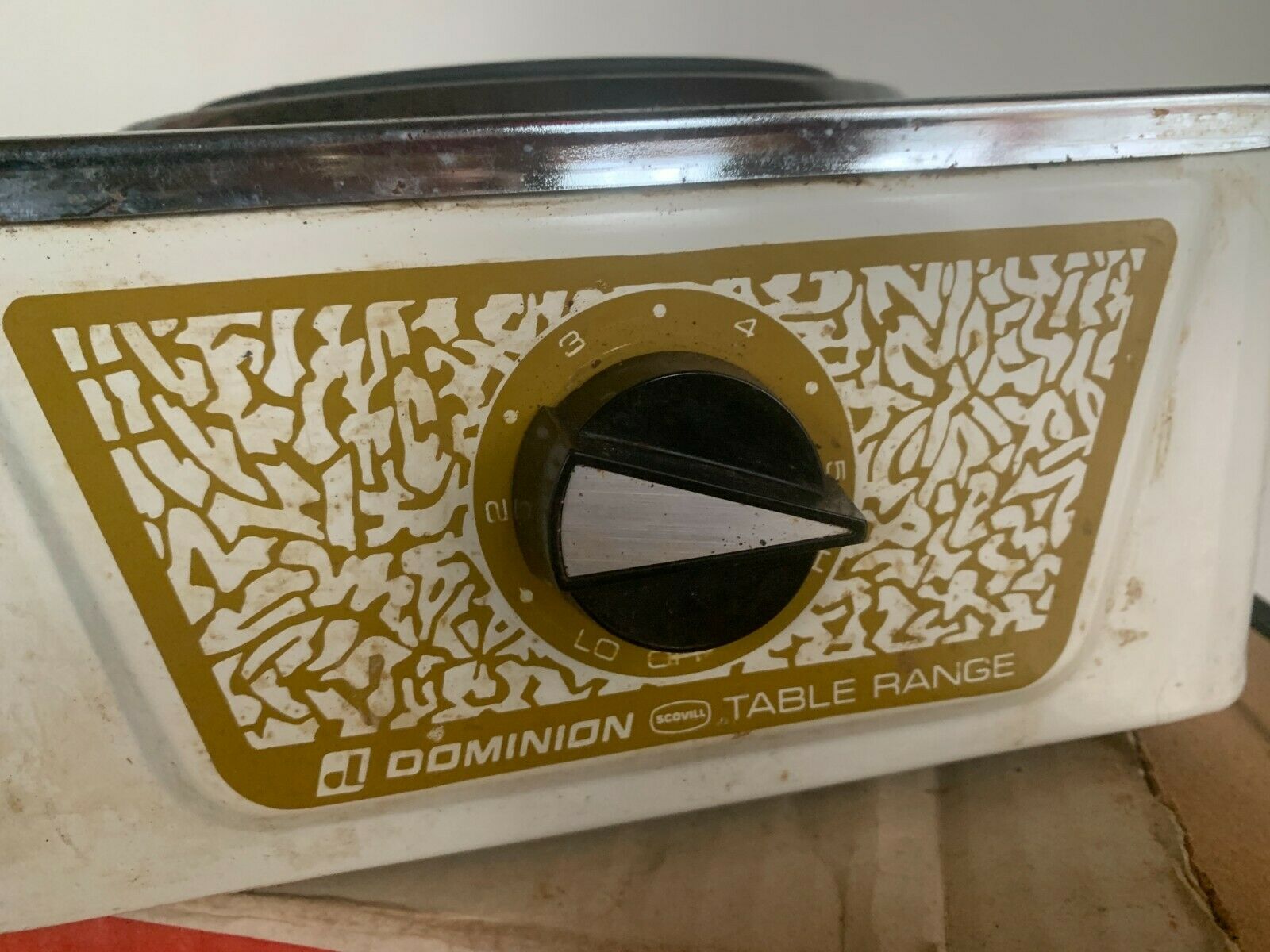 vintage domiinion table top range with original box - Fresh Stock Dated February 2026