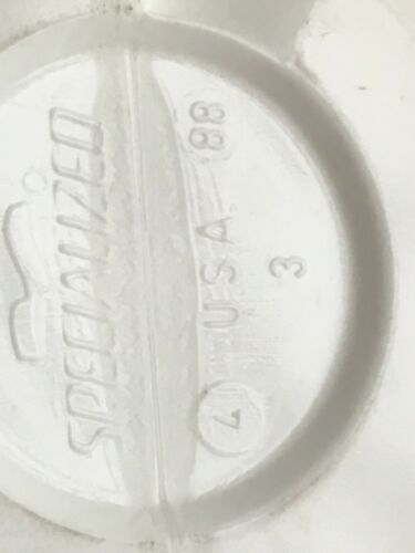 2- NOS Vintage 1988 SPECIALIZED Water Bottles BIDON Botella BORRACCIA Flasche - Fresh Stock Dated December 2025