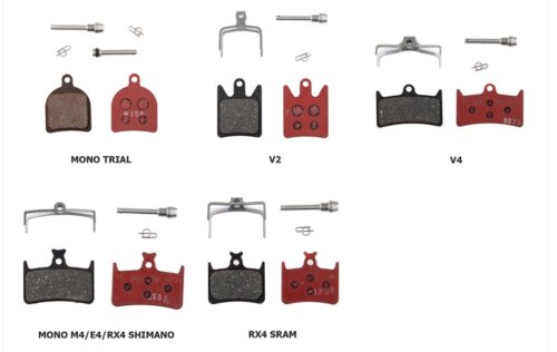 Hope Tech Mountain Bike Ebike XC Freeride DH Disc Brake Pads - Fresh Stock Dated December 2025