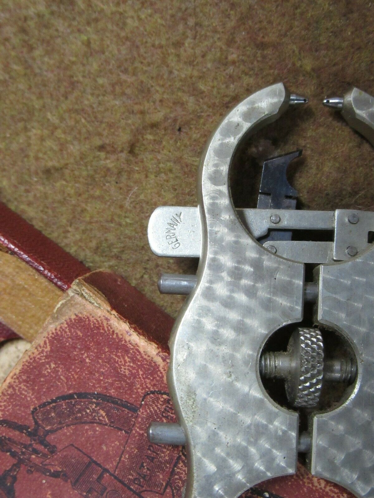 Vtg L.C.R Pat.Parallel Caliper,Orig Box,Pre-War,Germany~NICE😎😎😎#PC8.13.20 - Fresh Stock Dated December 2025