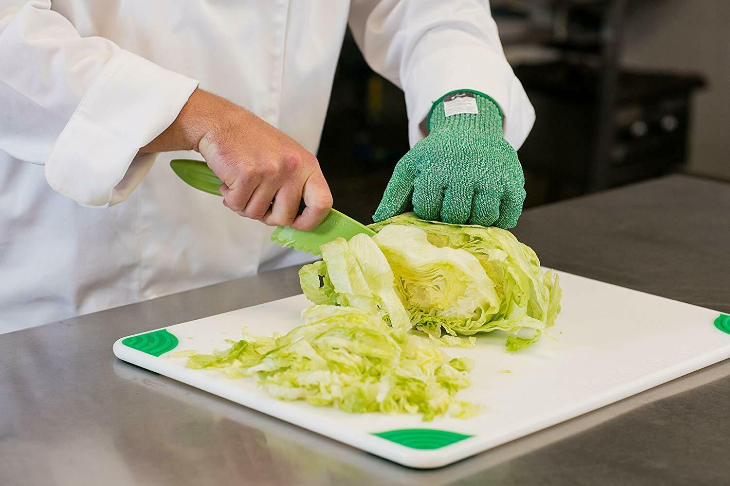 Serrated Plastic Cutter Knife for Cutting Lettuce Tomatoes Cake Salad Slicer - Fresh Stock Dated January 2026