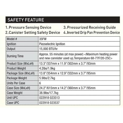 Iwatani High Powered Portable Butane Stove in Silver 15000 BTU/hr - Fresh Stock Dated February 2026