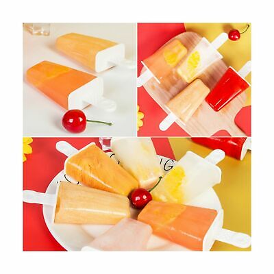 10 Cavities Silicone Popsicle Molds Homemade Ice Pop Molds Popsicle Maker Mold w - Fresh Stock Dated February 2026