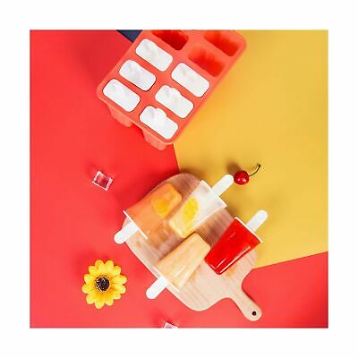 10 Cavities Silicone Popsicle Molds Homemade Ice Pop Molds Popsicle Maker Mold w - Fresh Stock Dated February 2026