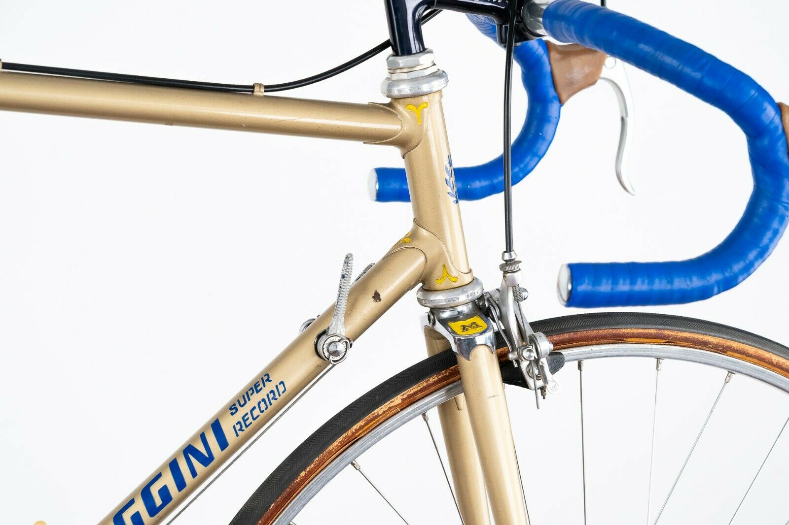 MAGGINI PICCHIO CAMPAGNOLO NUOVO SUPER RECORD STEEL ROAD RACING VINTAGE OLD BIKE - Fresh Stock Dated December 2025