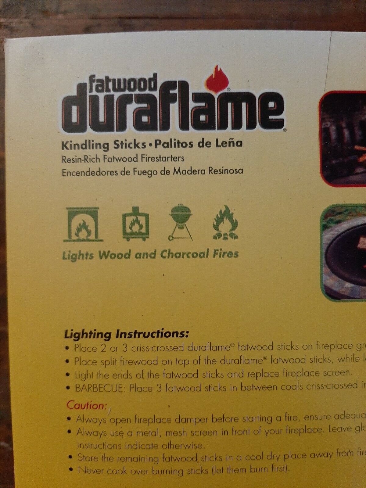 Duraflame Fatwood Kindling Sticks, Resin- Rich Firelighters To Start Wood - Fresh Stock Dated January 2026