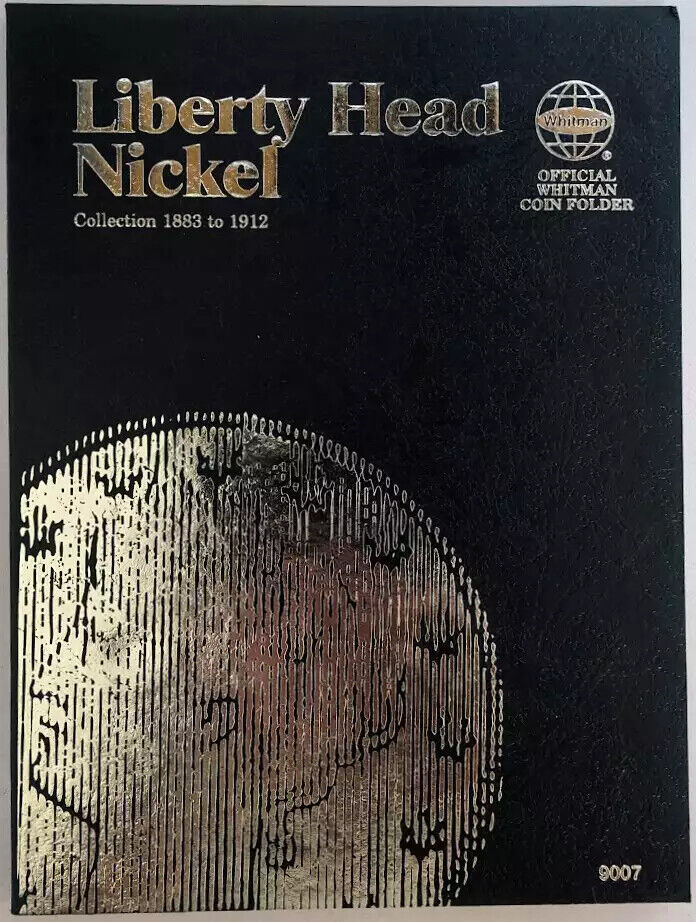 1883-1912 USED LIBERTY HEAD & JEFFERSON NICKEL FOLDERS - LOTS OF 2, 1, 1, 3 & 3 - Fresh Stock Dated December 2025