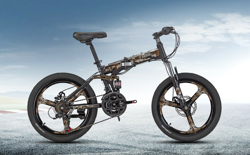 Eurobike G20 18 Speed Folding Bike 20 K Wheel Youth Folding Mountain Bicycle - Fresh Stock Dated December 2025