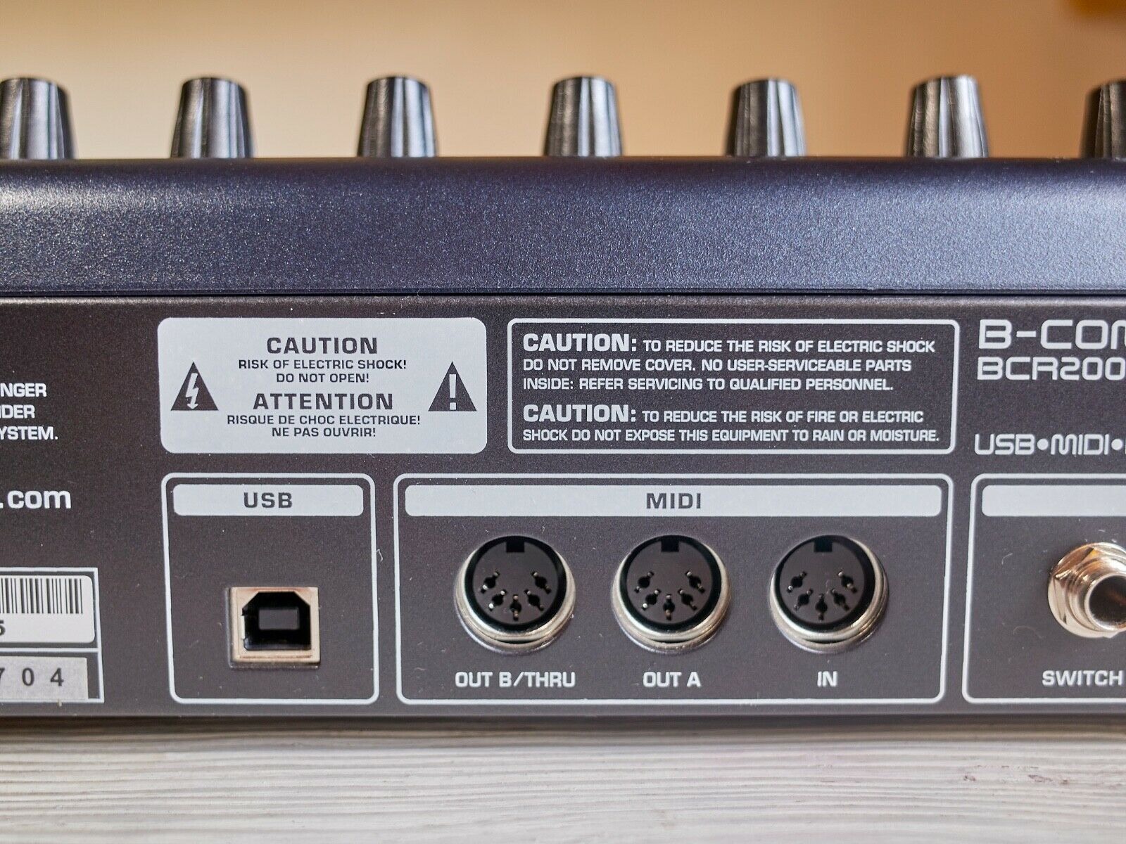 Behringer B-Control Rotary BCR2000 USB/MIDI Control Surface Excellent condition - Fresh Stock Dated December 2025