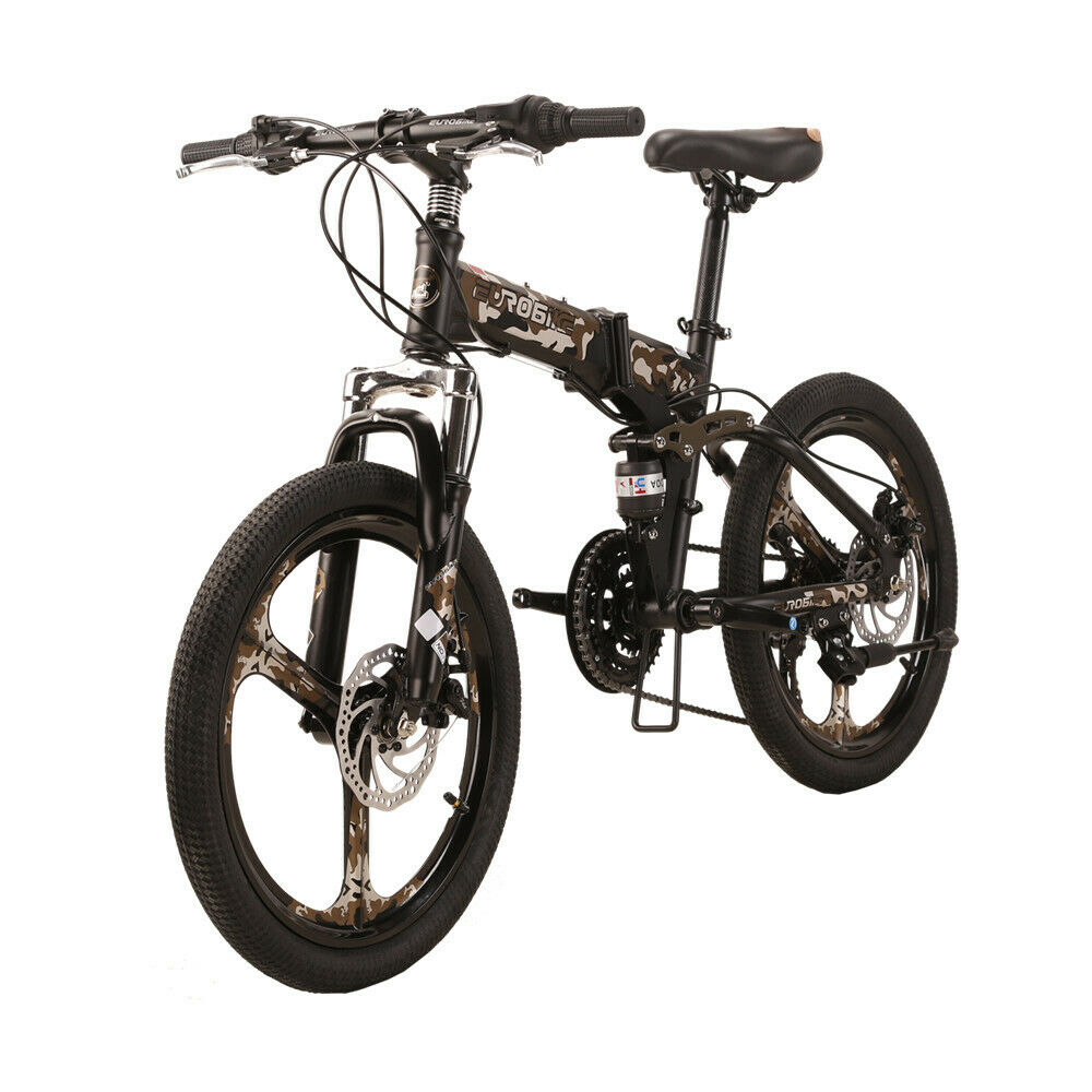 Eurobike G20 18 Speed Folding Bike 20 K Wheel Youth Folding Mountain Bicycle - Fresh Stock Dated December 2025