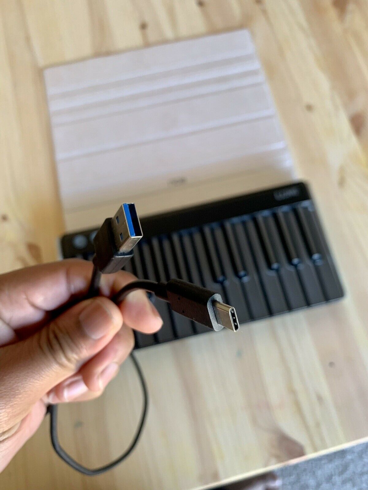 Roli Lumi Keys Illuminated Keyboard with Auqua Snapcase - Fresh Stock Dated December 2025